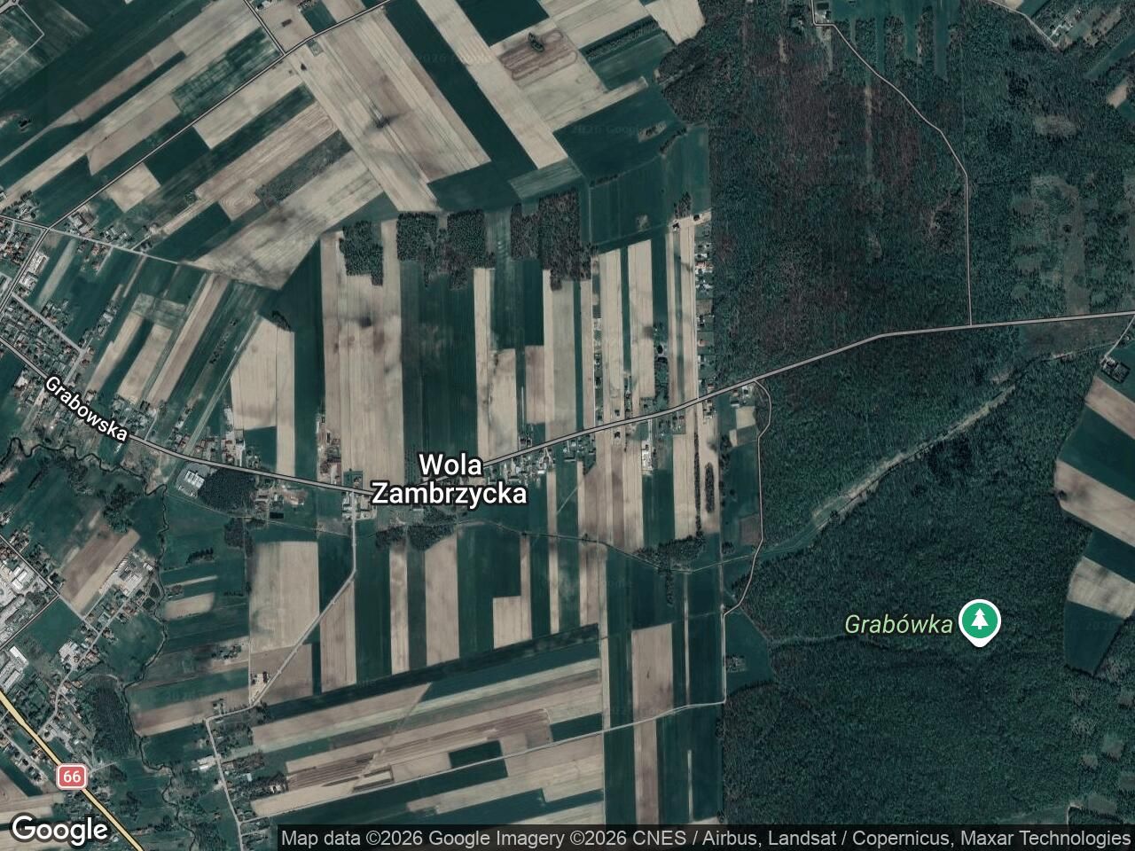 Działka budowlana Wola Zambrzycka, Wola Zambrzycka. Zdjęcie 1