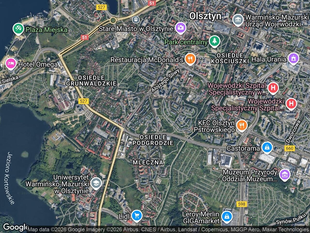 Mieszkanie 4-pokojowe Olsztyn Podgrodzie, ul. Polna