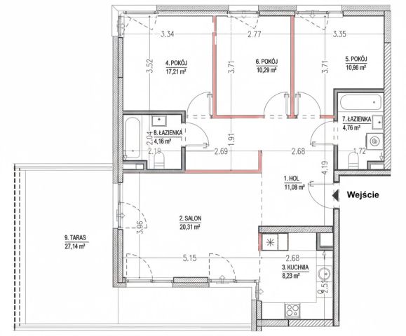 Mieszkanie 4-pokojowe Warszawa Włochy, ul. Przedpole. Zdjęcie 19