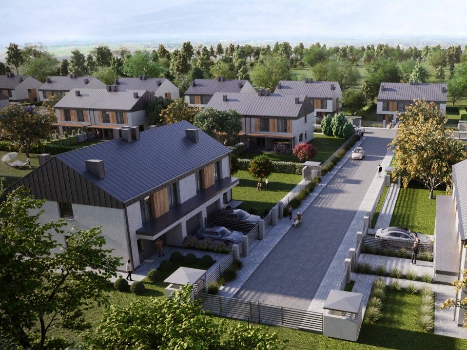 bliźniak, 6 pokoi Kajetany, ul. Mahoniowa. Zdjęcie 3