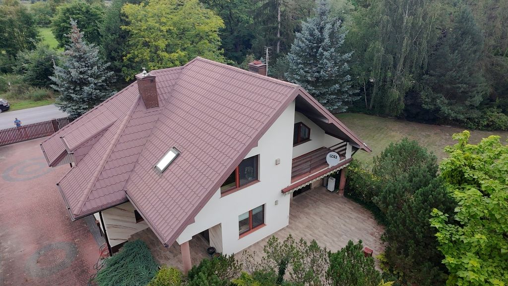 dom wolnostojący, 6 pokoi Złotokłos