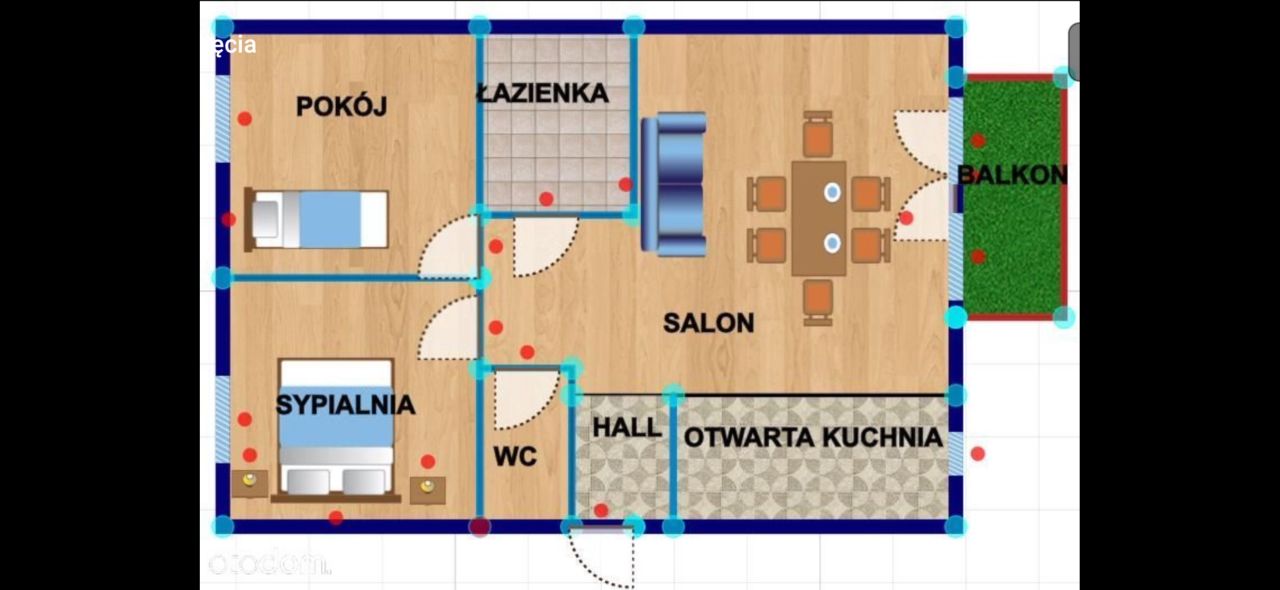 Mieszkanie 3-pokojowe Piaseczno Centrum, ul. gen. mjr. Jana Grochowskiego. Zdjęcie 2