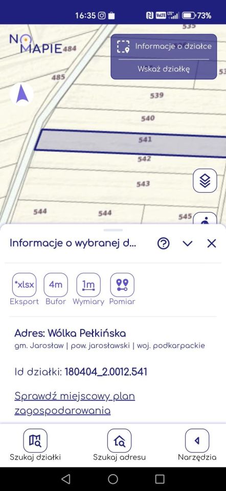 Działka budowlana Wólka Pełkińska. Zdjęcie 6