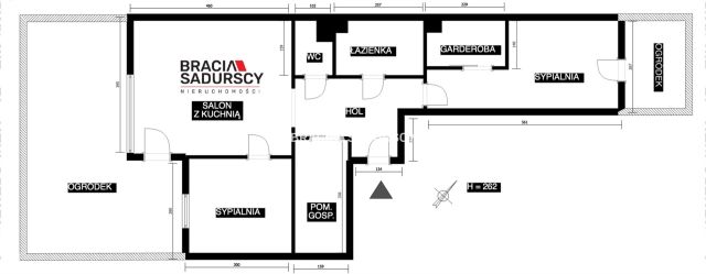 Mieszkanie 3-pokojowe Kraków Dębniki, ul. dr. Jana Piltza. Zdjęcie 36