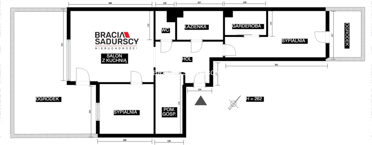 Mieszkanie 3-pokojowe Kraków Dębniki, ul. dr. Jana Piltza. Zdjęcie 36