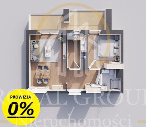 Mieszkanie 2-pokojowe Lublin Konstantynów, ul. Nałęczowska. Zdjęcie 7