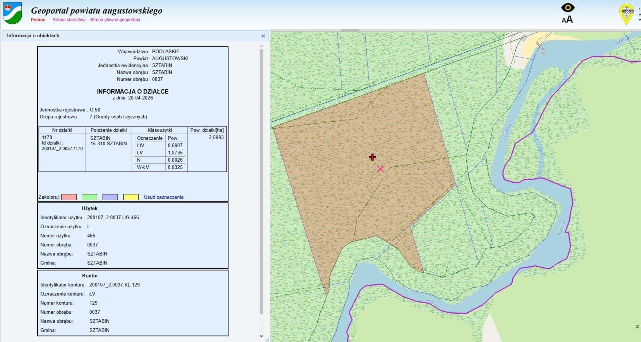 Działka rolna Sztabin. Zdjęcie 5