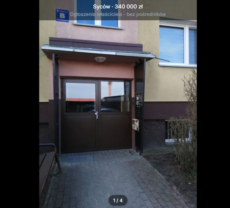 Mieszkanie 3-pokojowe Syców, ul. Adama Mickiewicza. Zdjęcie 1
