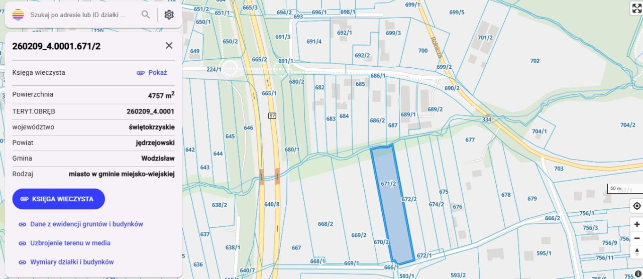 Działka rolno-budowlana Wodzisław, ul. Ogrodowa. Zdjęcie 3