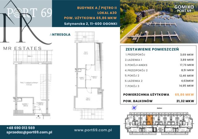 Mieszkanie 3-pokojowe Ogonki, ul. Sztynorcka. Zdjęcie 25