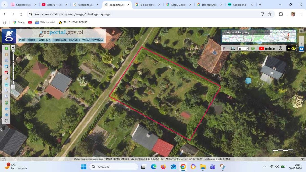 Działka rod Iława. Zdjęcie 1