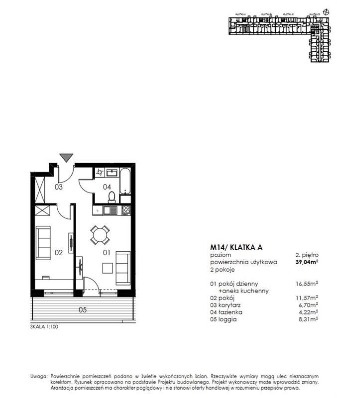 Mieszkanie 2-pokojowe Koszalin, ul. Wenedów. Zdjęcie 6