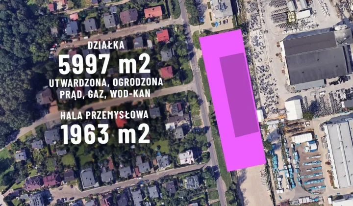 Działka inwestycyjna Łódź Górna, ul. Ekonomiczna