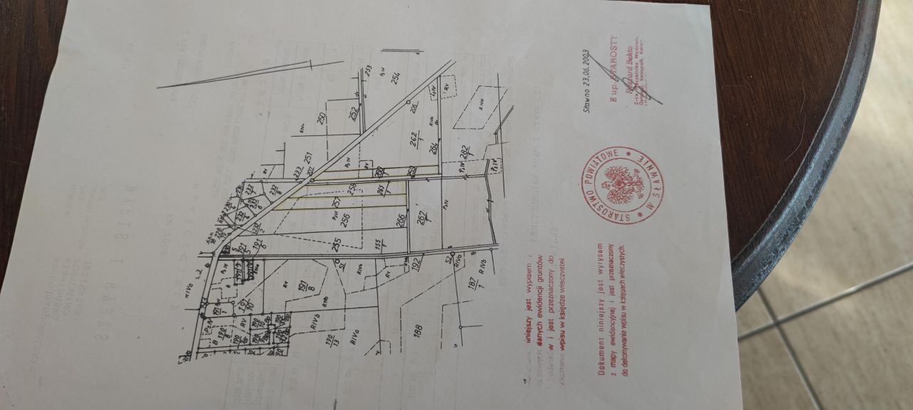 Działka inwestycyjna Jezierzany, ul. Zbożowa. Zdjęcie 5