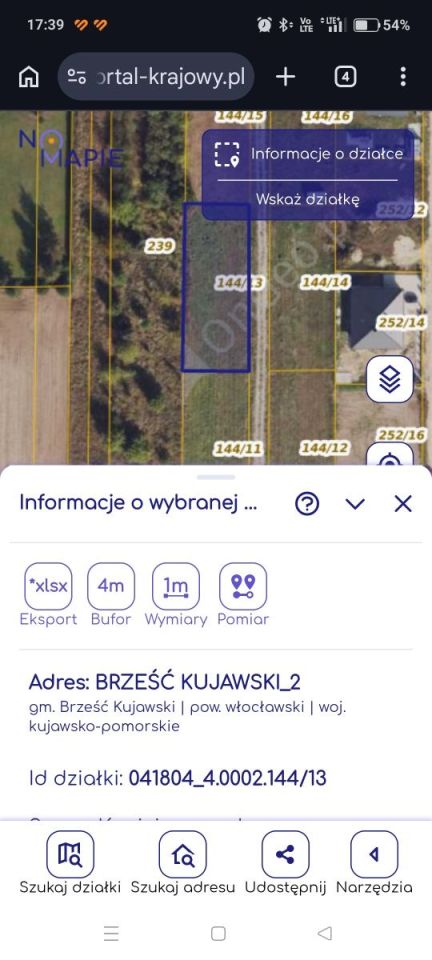 Działka budowlana Brześć Kujawski, ul. Kazimierza Wielkiego. Zdjęcie 1