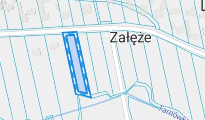 Działka budowlana Załęże