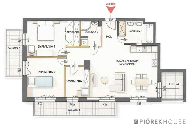 Mieszkanie 4-pokojowe Warszawa Praga-Południe, ul. Żupnicza. Zdjęcie 20