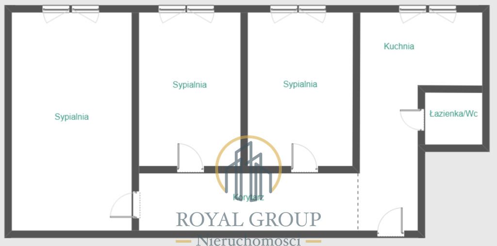 Mieszkanie 3-pokojowe Lublin Śródmieście, ul. Lubartowska. Zdjęcie 4
