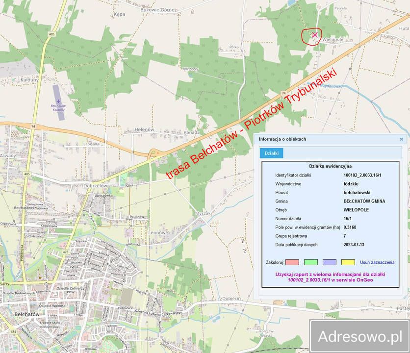 Działka budowlana Wielopole. Zdjęcie 8
