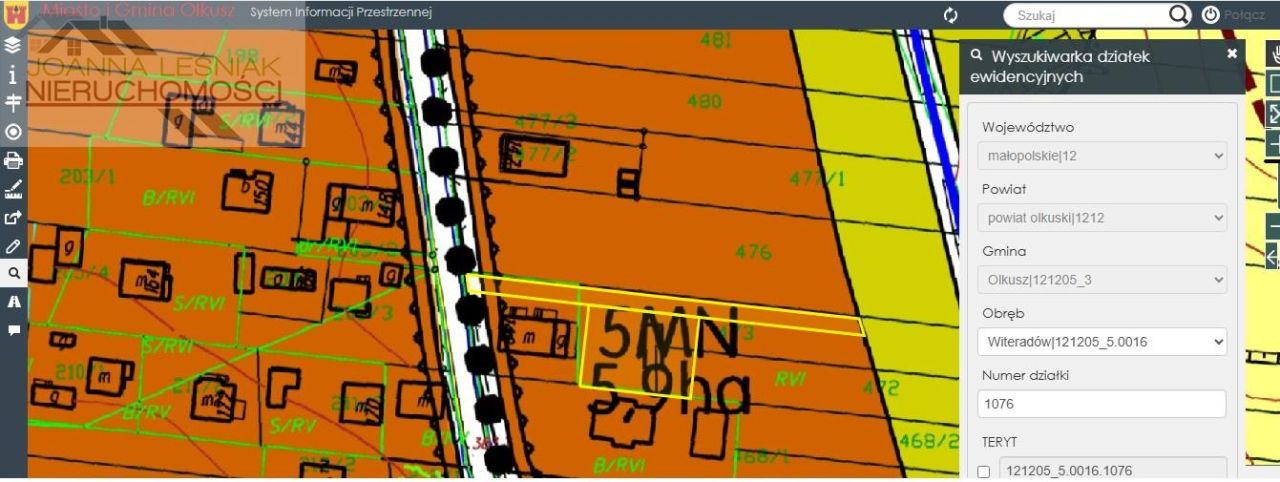 Działka budowlana Witeradów. Zdjęcie 6