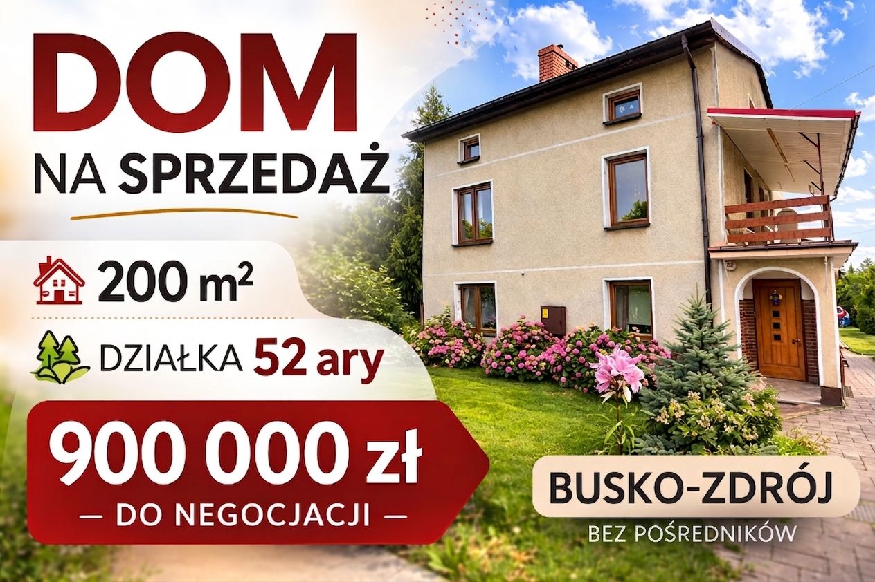 dom wolnostojący, 6 pokoi Busko-Zdrój Choinki, ul. Łagiewnicka. Zdjęcie 1