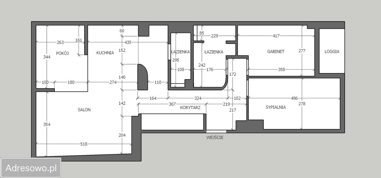 Mieszkanie 3-pokojowe Warszawa Powiśle, ul. Górnośląska. Zdjęcie 3