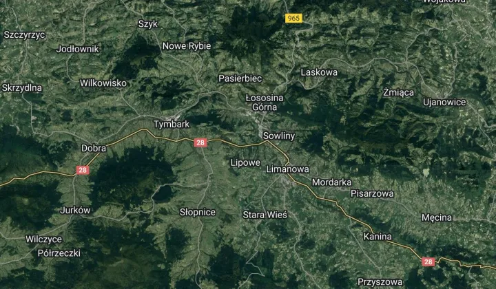 Działka rod Limanowa, ul. Krakowska