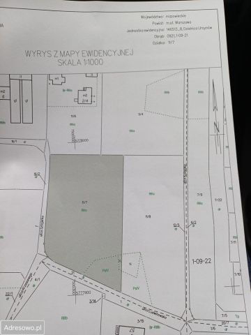 Działka budowlana Warszawa Ursynów, ul. Ludwinowska. Zdjęcie 1