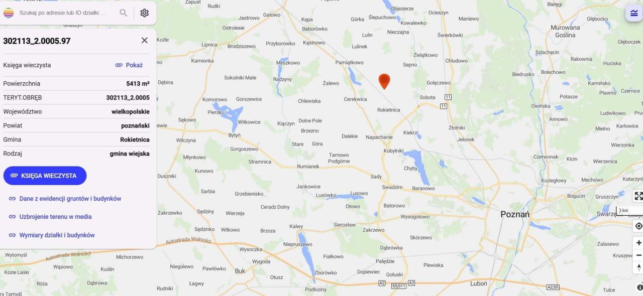 Działka budowlana Krzyszkowo, ul. Obornicka. Zdjęcie 5