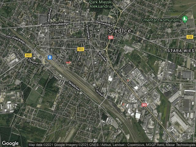 Działka budowlana Siedlce Centrum, ul. Erazma Chejły. Zdjęcie 1