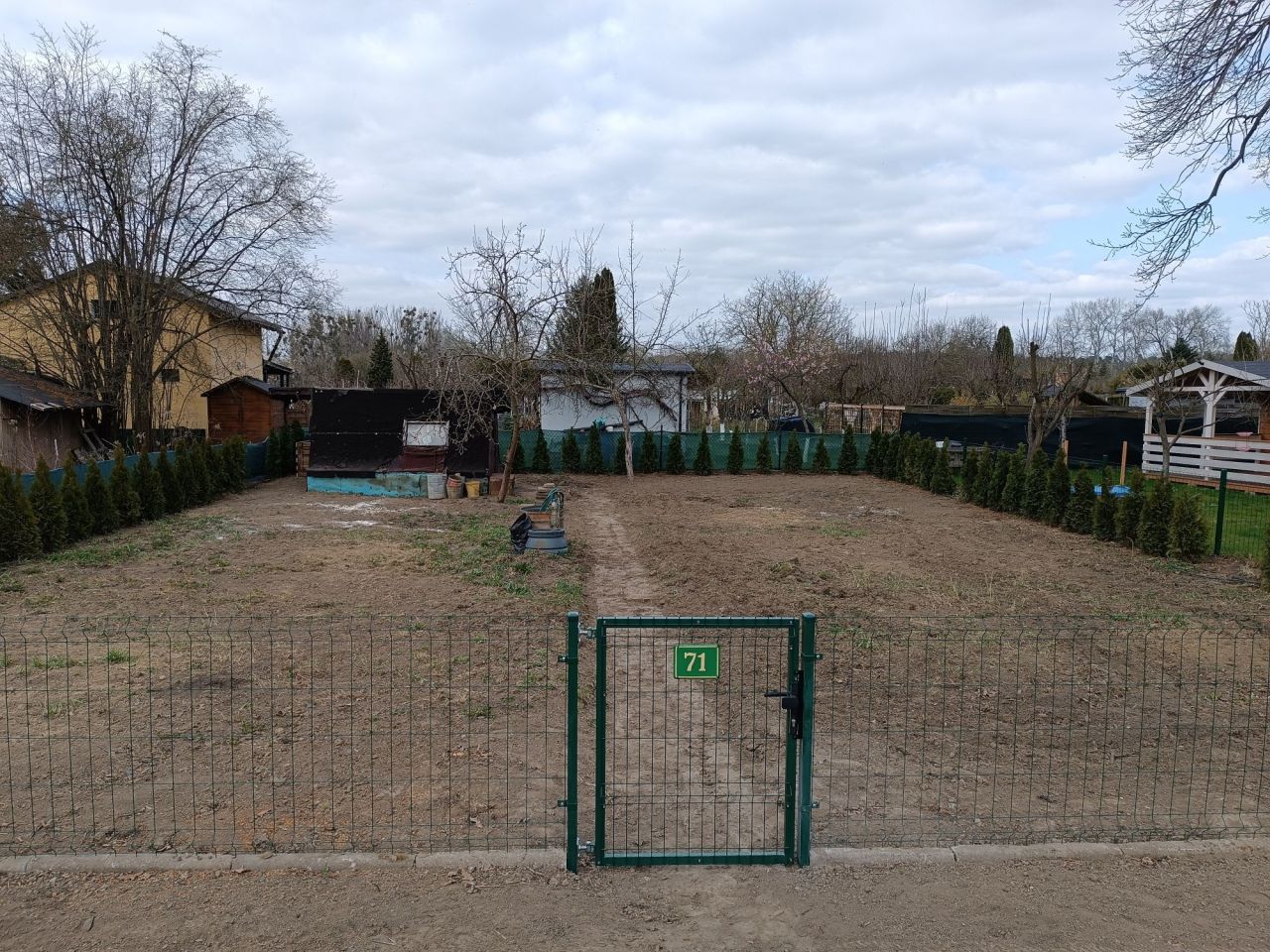 Działka rod Toruń, ul. Stanisława Przybyszewskiego