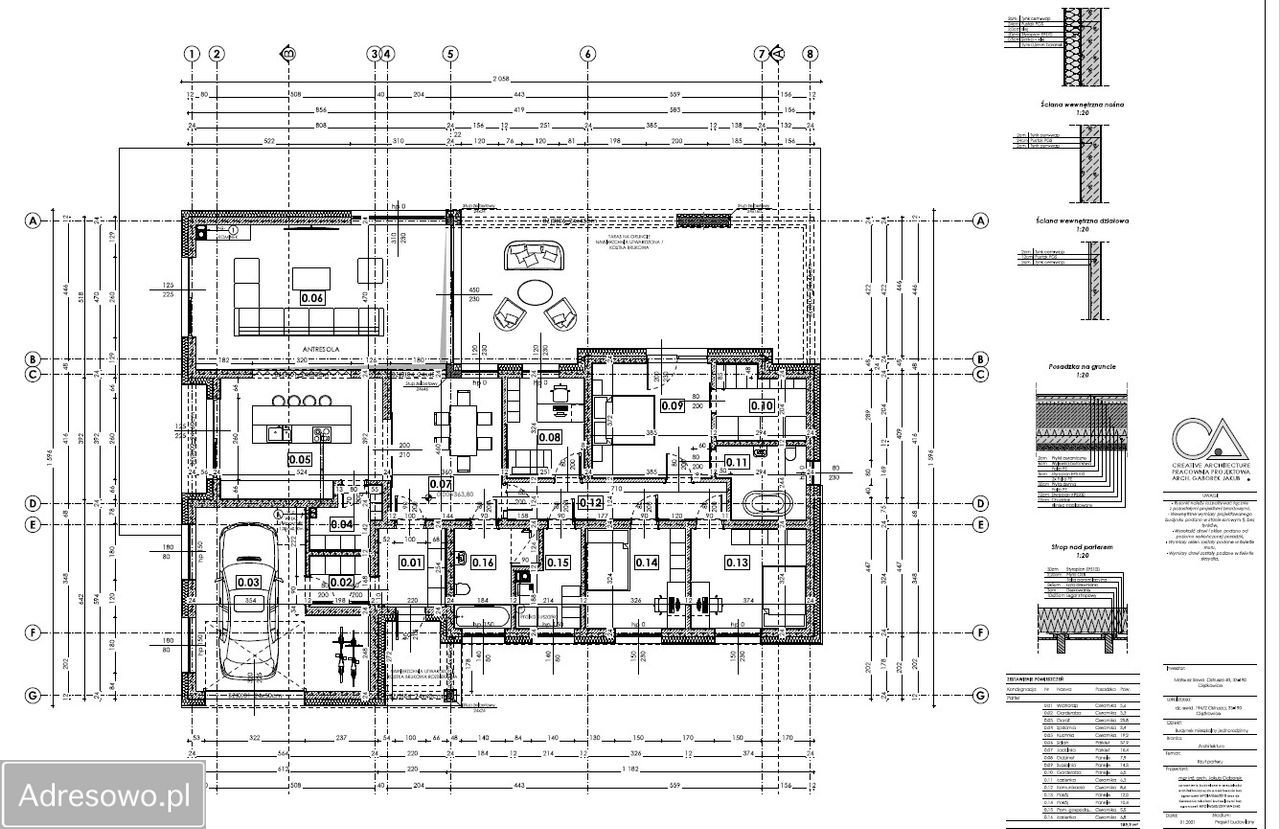 dom wolnostojący, 5 pokoi Ciężkowice. Zdjęcie 19