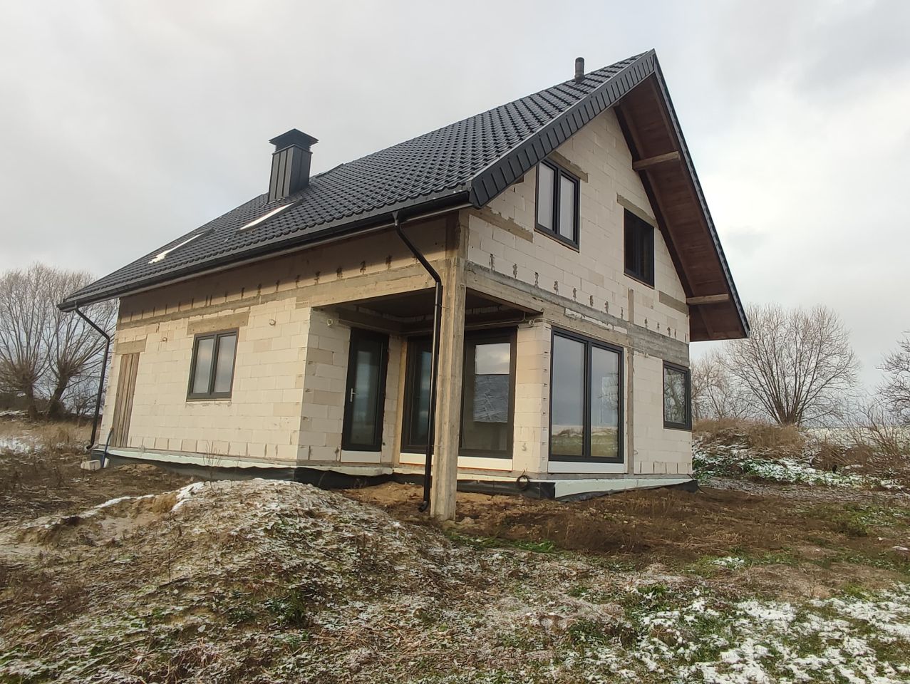 dom wolnostojący, 5 pokoi Bruszewo