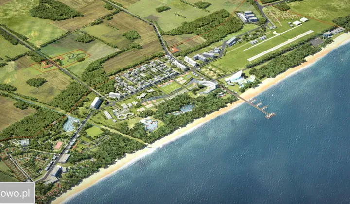 Działka inwestycyjna Bagicz