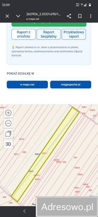 Działka rolna Bilcza. Zdjęcie 2