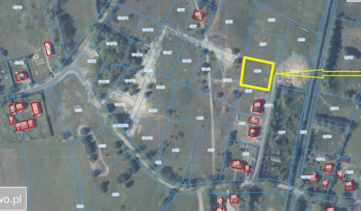 Działka budowlana Łęgi, ul. Wschodnia