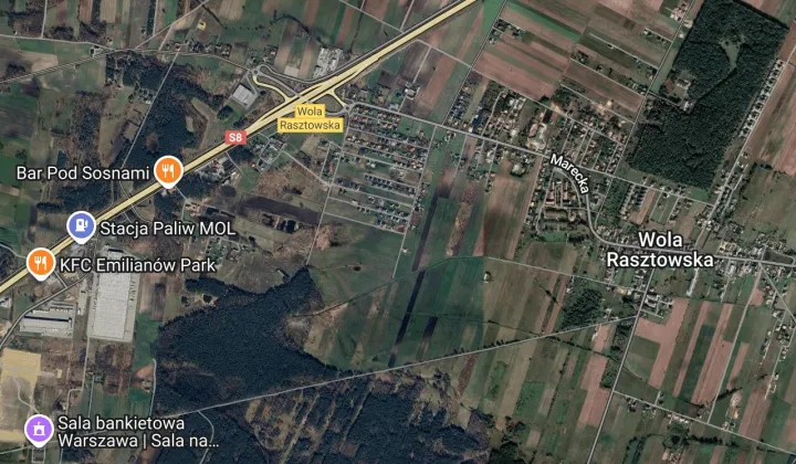 Działka budowlana Wola Rasztowska, ul. Złota