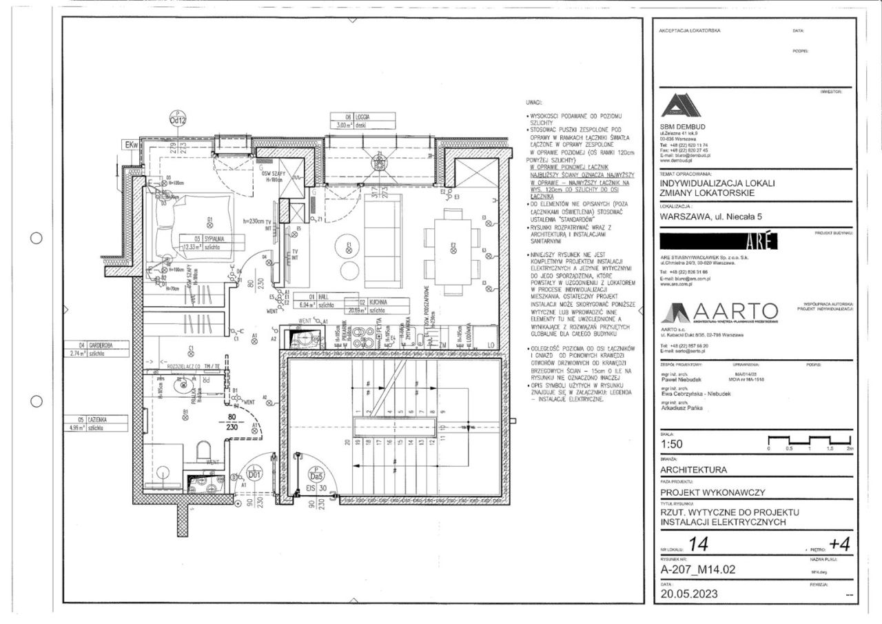 Mieszkanie 2-pokojowe Warszawa Śródmieście, ul. Niecała. Zdjęcie 18