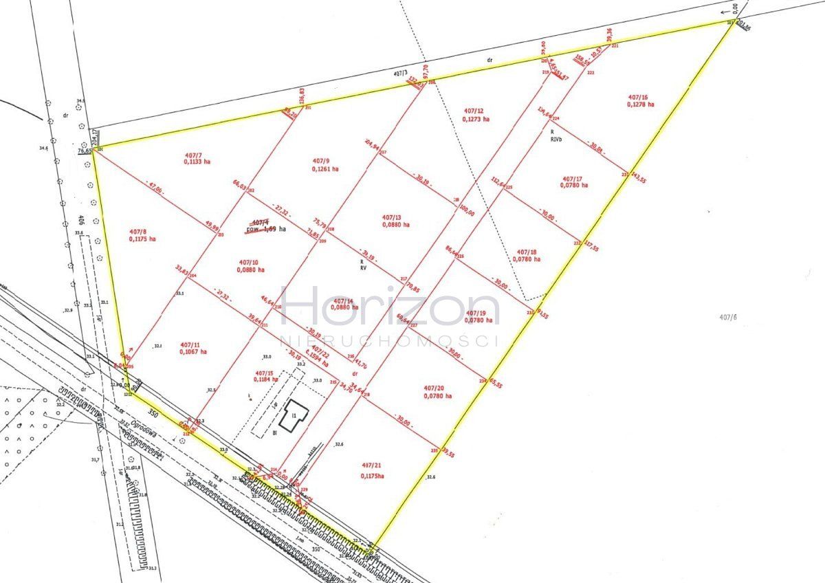 Działka rolno-budowlana Siemyśl, ul. Ogrodowa. Zdjęcie 3