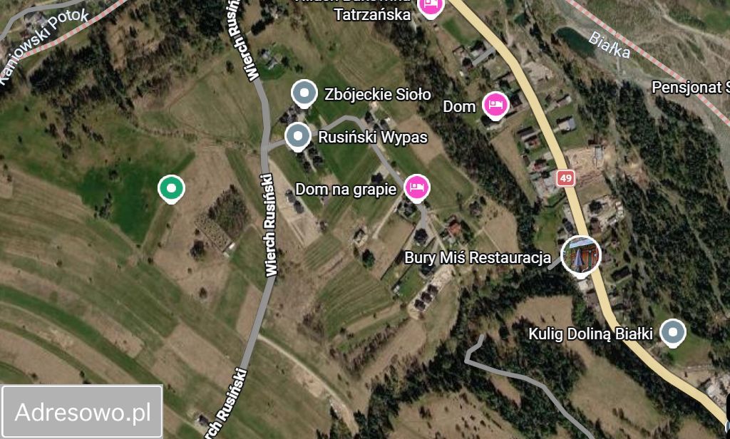 Działka inwestycyjna Bukowina Tatrzańska, ul. Wierch Rusiński. Zdjęcie 2