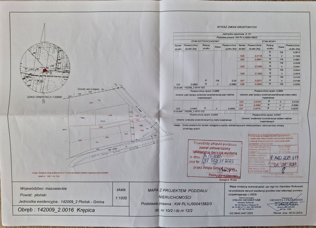 Działka rolno-budowlana Krępica. Zdjęcie 4