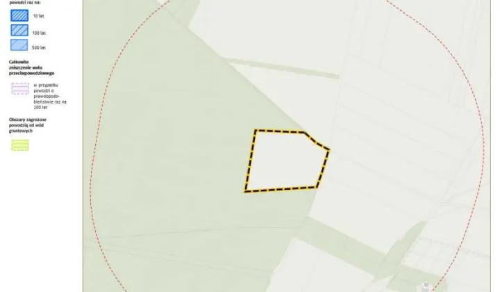 Działka inwestycyjna Mieczownica