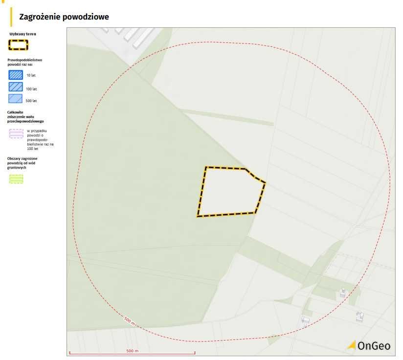 Działka inwestycyjna Mieczownica