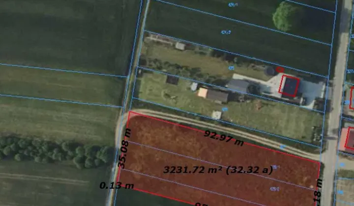 Działka rolno-budowlana Brzeg Góry