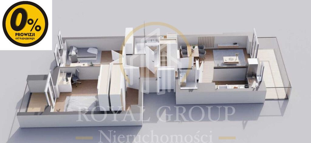 Mieszkanie 3-pokojowe Lublin, ul. Nałęczowska