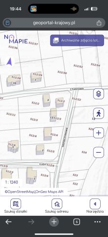 Działka budowlana Linia, ul. Chabrowa. Zdjęcie 1