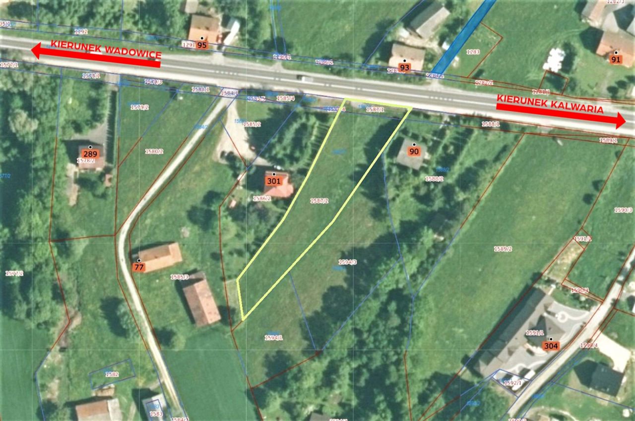 Działka budowlana Barwałd Górny. Zdjęcie 2