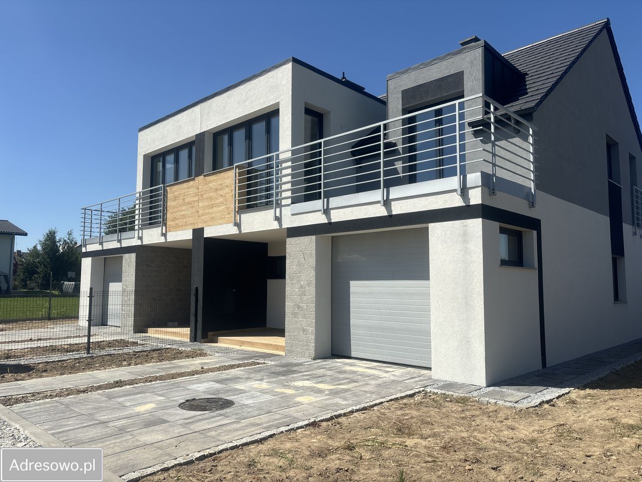 bliźniak, 5 pokoi Oława, ul. Krzysztofa Kamila Baczyńskiego. Zdjęcie 1