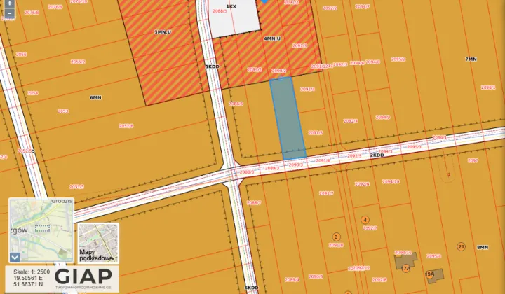 Działka budowlana Rzgów, ul. Serdeczna