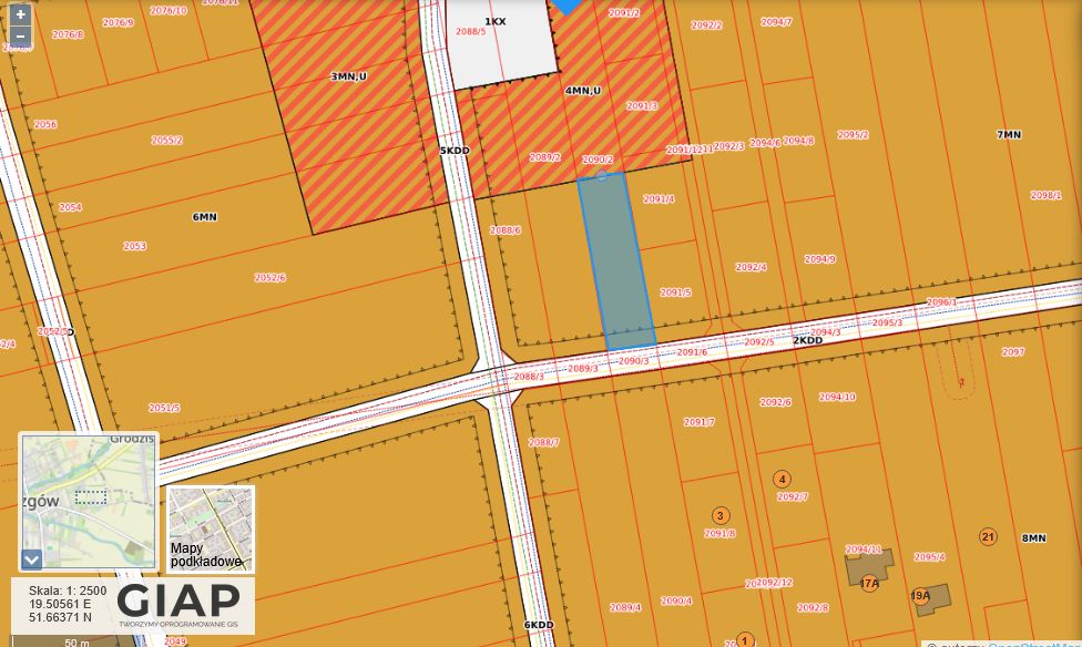 Działka budowlana Rzgów, ul. Serdeczna